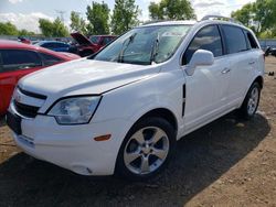 Chevrolet Captiva ltz salvage cars for sale: 2014 Chevrolet Captiva LTZ