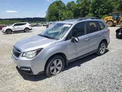 Salvage cars for sale at Concord, NC auction: 2017 Subaru Forester 2.5I Premium