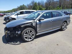 Salvage cars for sale at Brookhaven, NY auction: 2017 Volkswagen Passat R-Line