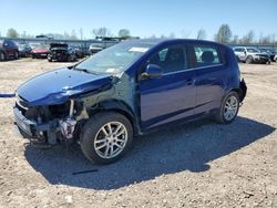 Salvage cars for sale at Central Square, NY auction: 2013 Chevrolet Sonic LT