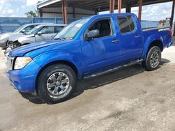 Salvage cars for sale at Riverview, FL auction: 2014 Nissan Frontier S