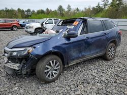 Salvage cars for sale at auction: 2022 Honda Pilot EXL