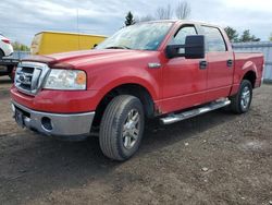 Salvage cars for sale from Copart Bowmanville, ON: 2007 Ford F150 Supercrew