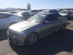 Salvage cars for sale at North Las Vegas, NV auction: 2014 Mercedes-Benz C 250