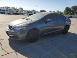 Vehiculos salvage en venta de Copart Sacramento, CA: 2015 Honda Civic LX
