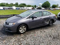 Salvage cars for sale from Copart Hillsborough, NJ: 2014 Honda Civic LX