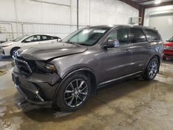 Dodge Durango gt Vehiculos salvage en venta: 2018 Dodge Durango GT