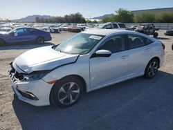 Salvage cars for sale at Las Vegas, NV auction: 2020 Honda Civic LX