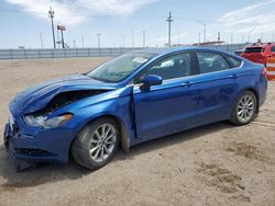 Salvage cars for sale from Copart Greenwood, NE: 2017 Ford Fusion SE