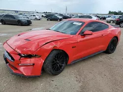 Salvage cars for sale at Houston, TX auction: 2019 Ford Mustang GT