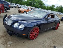 Bentley Continental gt salvage cars for sale: 2005 Bentley Continental GT