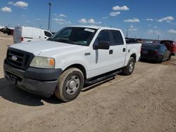Salvage cars for sale at Amarillo, TX auction: 2008 Ford F150 Supercrew