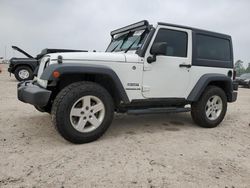 Salvage cars for sale at Houston, TX auction: 2016 Jeep Wrangler Sport