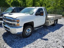 Salvage trucks for sale at York Haven, PA auction: 2017 Chevrolet Silverado K3500 LT