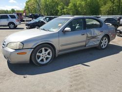 Nissan Maxima gle salvage cars for sale: 2002 Nissan Maxima GLE