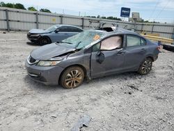 Honda Civic ex salvage cars for sale: 2015 Honda Civic EX