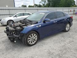 Salvage cars for sale from Copart Gastonia, NC: 2017 KIA Optima LX