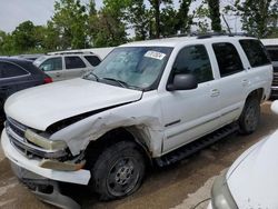 Salvage cars for sale from Copart Bridgeton, MO: 2001 Chevrolet Tahoe K1500