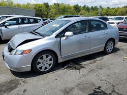 Salvage cars for sale from Copart Exeter, RI: 2008 Honda Civic LX