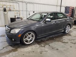 Salvage cars for sale at Avon, MN auction: 2009 Mercedes-Benz C 350