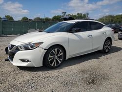 Salvage cars for sale at Riverview, FL auction: 2017 Nissan Maxima 3.5S