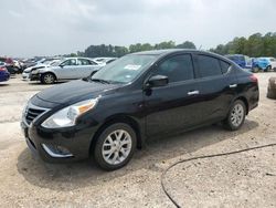 Salvage cars for sale from Copart Houston, TX: 2019 Nissan Versa S