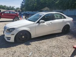 Salvage cars for sale from Copart Knightdale, NC: 2013 Mercedes-Benz C 300 4matic