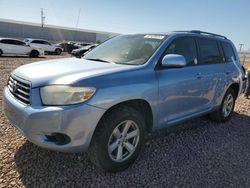 Salvage cars for sale from Copart Phoenix, AZ: 2008 Toyota Highlander