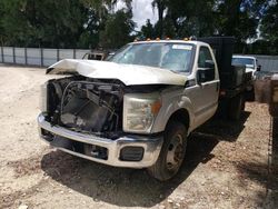 Salvage trucks for sale at Ocala, FL auction: 2015 Ford F350 Super Duty