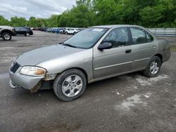 Salvage cars for sale at Ellwood City, PA auction: 2004 Nissan Sentra 1.8