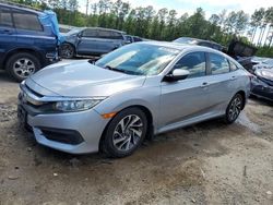 Salvage cars for sale at Harleyville, SC auction: 2016 Honda Civic EX