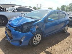 Salvage cars for sale at Elgin, IL auction: 2015 Toyota Prius C
