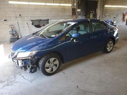 Salvage cars for sale from Copart Angola, NY: 2014 Honda Civic LX