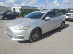 Salvage cars for sale at Orlando, FL auction: 2016 Ford Fusion S