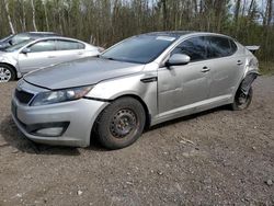 Salvage cars for sale from Copart Bowmanville, ON: 2013 KIA Optima LX