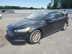 Salvage cars for sale from Copart Dunn, NC: 2015 Ford Fusion S