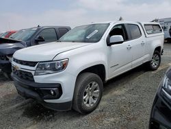 Salvage cars for sale at San Diego, CA auction: 2021 Chevrolet Colorado LT