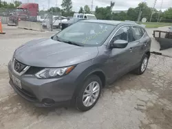Salvage cars for sale from Copart Bridgeton, MO: 2018 Nissan Rogue Sport S