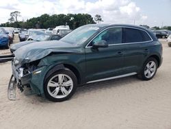 Salvage cars for sale at Riverview, FL auction: 2019 Audi Q5 Premium Plus