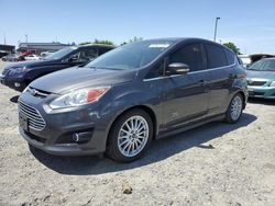 Salvage cars for sale at Sacramento, CA auction: 2015 Ford C-MAX Premium SEL