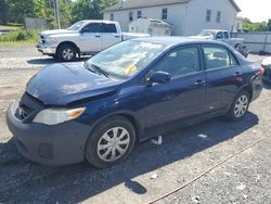Salvage cars for sale from Copart York Haven, PA: 2011 Toyota Corolla Base