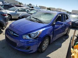 Salvage cars for sale at Martinez, CA auction: 2014 Hyundai Accent GLS
