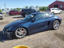 Salvage cars for sale at London, ON auction: 2014 Porsche Cayman S