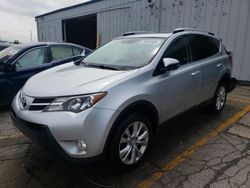 Salvage cars for sale from Copart Chicago Heights, IL: 2015 Toyota Rav4 Limited