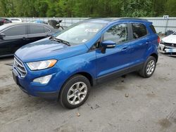 Salvage cars for sale from Copart Glassboro, NJ: 2019 Ford Ecosport SE