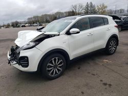 Salvage cars for sale at Ham Lake, MN auction: 2019 KIA Sportage EX