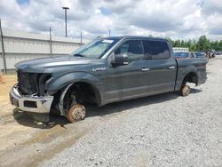 Salvage cars for sale from Copart Lumberton, NC: 2018 Ford F150 Supercrew