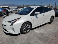 Salvage cars for sale at Sun Valley, CA auction: 2017 Toyota Prius