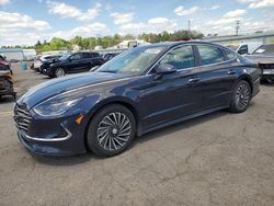 Salvage cars for sale at Pennsburg, PA auction: 2020 Hyundai Sonata Hybrid