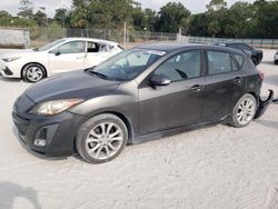 Salvage cars for sale from Copart Fort Pierce, FL: 2010 Mazda 3 S
